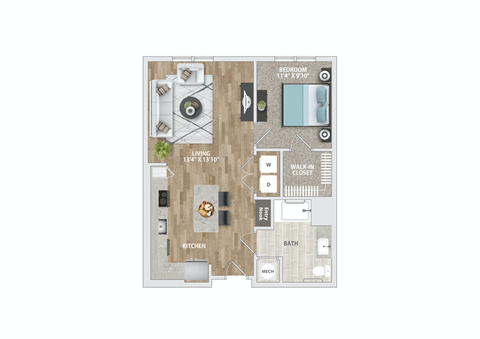 the madeline floor plan at Delamarre at Celebration, Florida, 34747